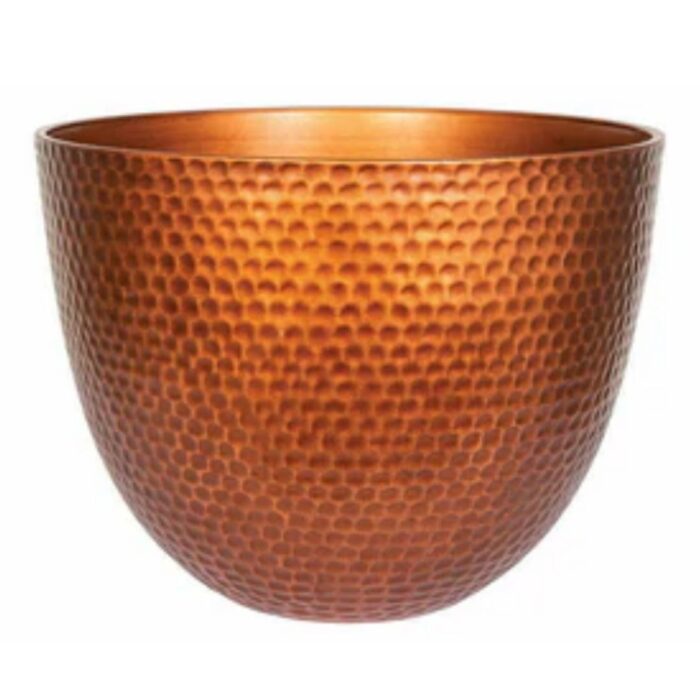 Elements Copper Metal Effect Large Planter