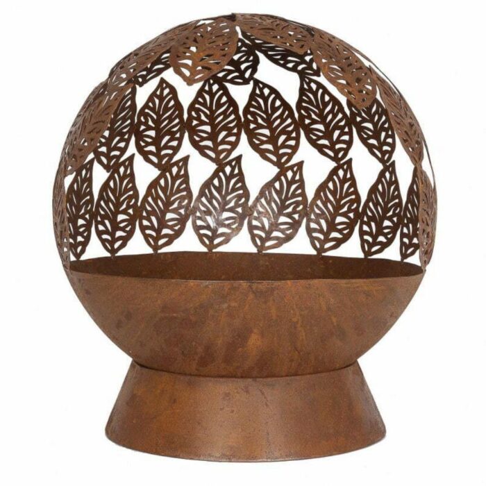 Leaves Globe Firepit