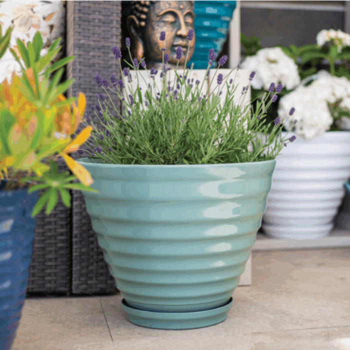Vale Planter With Built In Saucer - Image 7