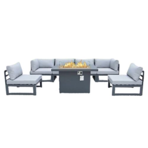 Aluminium Powder Coated Casual Dining Set