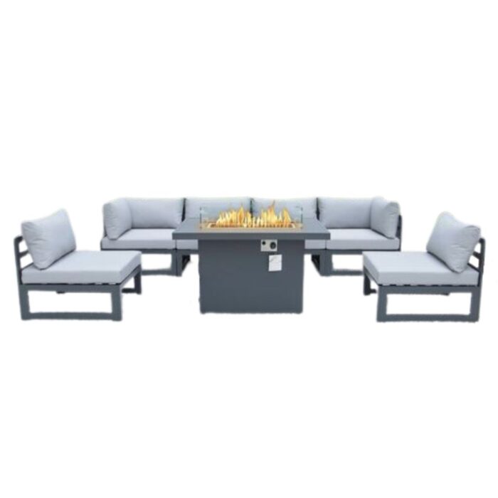 Aluminium Powder Coated Casual Dining Set
