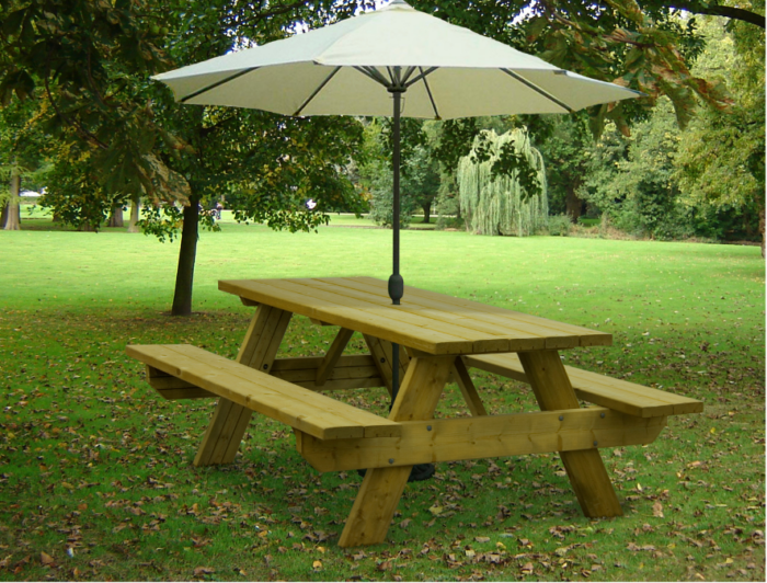 Oblong Picnic Table 32mm