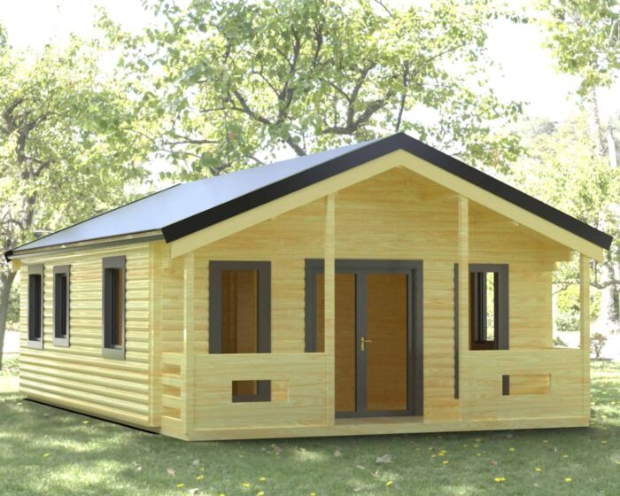 Emer 2 Bed Log Cabin - Image 43