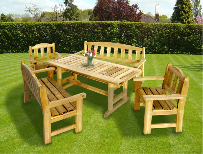 Ashford 3 Seater Bench - Image 4