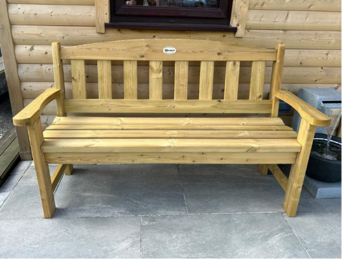 Ashford 3 Seater Bench