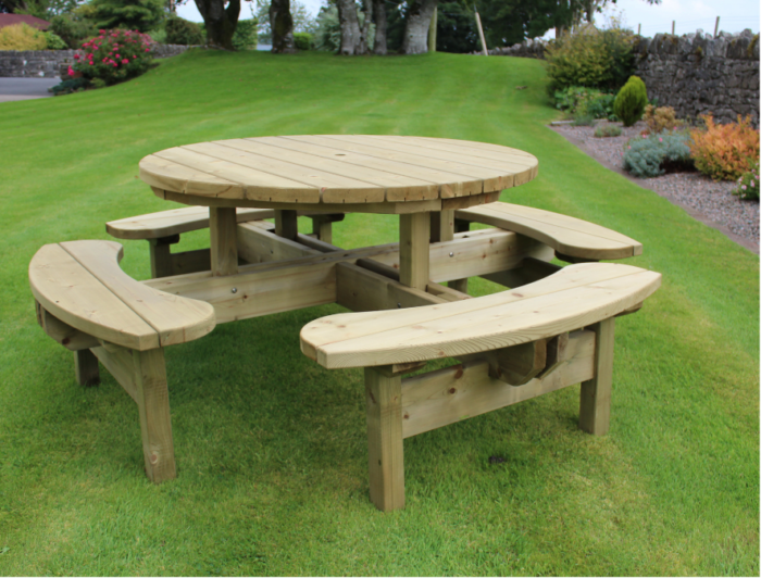 Round Picnic Table