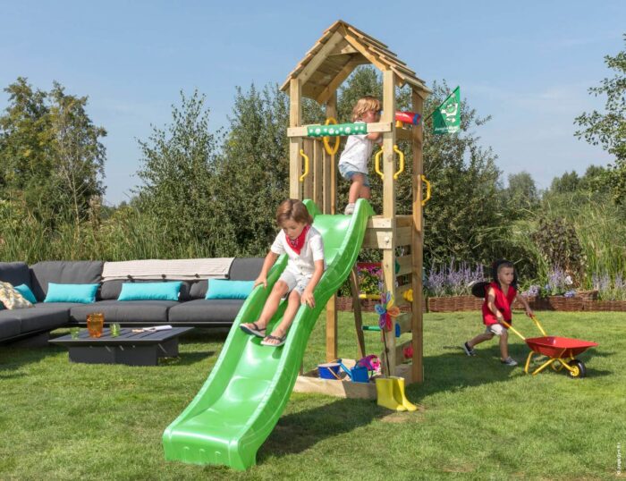 Jungle Cocoon Playtower and Slide - Image 4