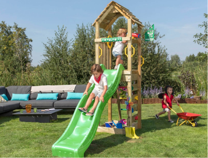 Jungle Cocoon Playtower and Slide - Image 2