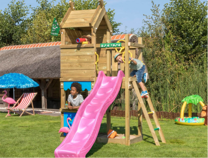 Jungle Resort Playtower and Slide - Image 2