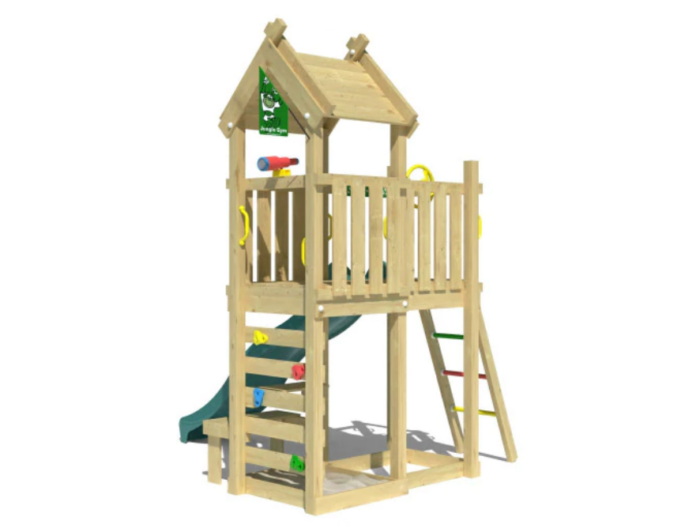 Jungle Teepee Playtower and Slide