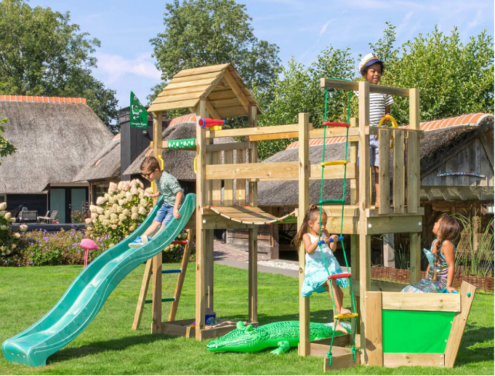 Jungle Voyager Playtower and Slide - Image 2