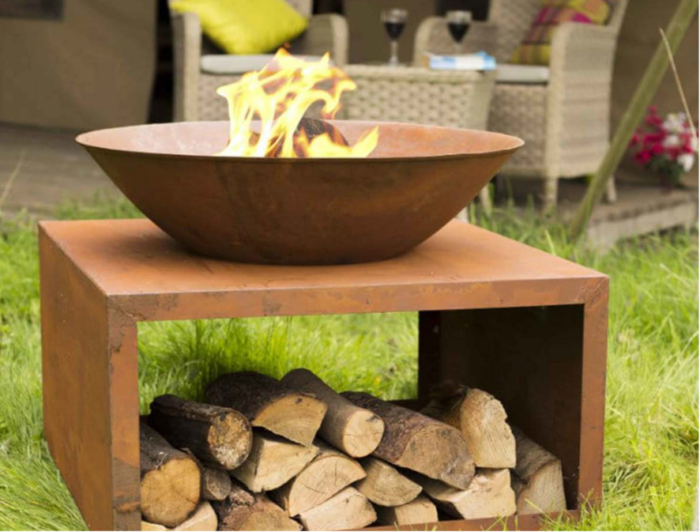 Moho Oxidised Firepit - Image 2