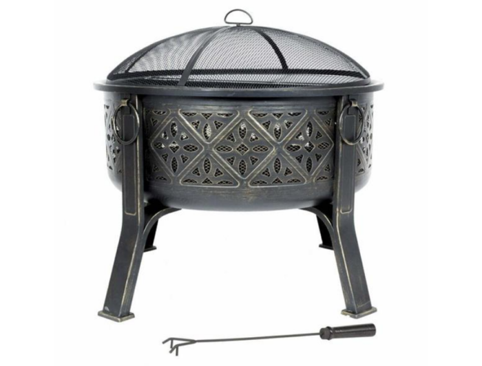 Moresque Deep Steel Firepit