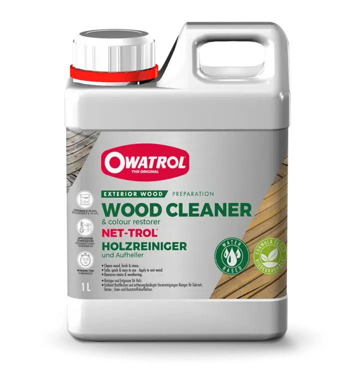 Net-Trol. Wood cleaner and colour restorer
