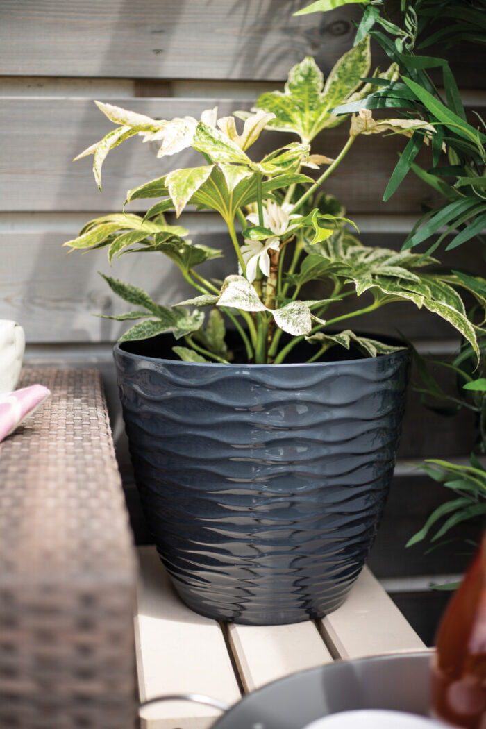 Windermere Charcoal Large Planter - Image 3