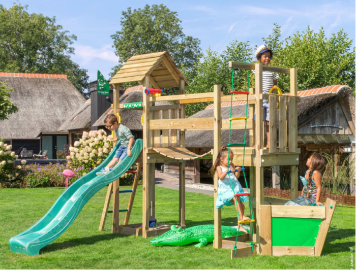 Jungle Voyager Playtower and Slide - Image 3