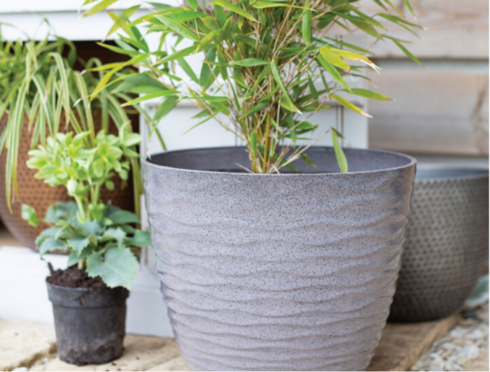 Windermere Grey Large Planter - Image 2