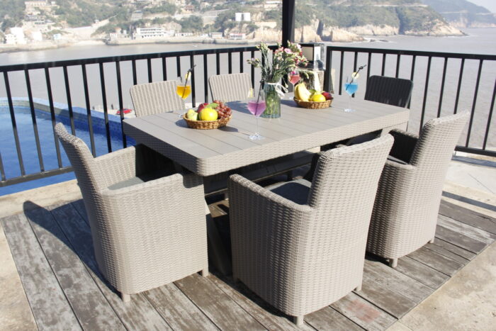 Budapest 7 Piece Dining Set - Image 3