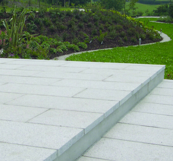 Silver Granite Paving