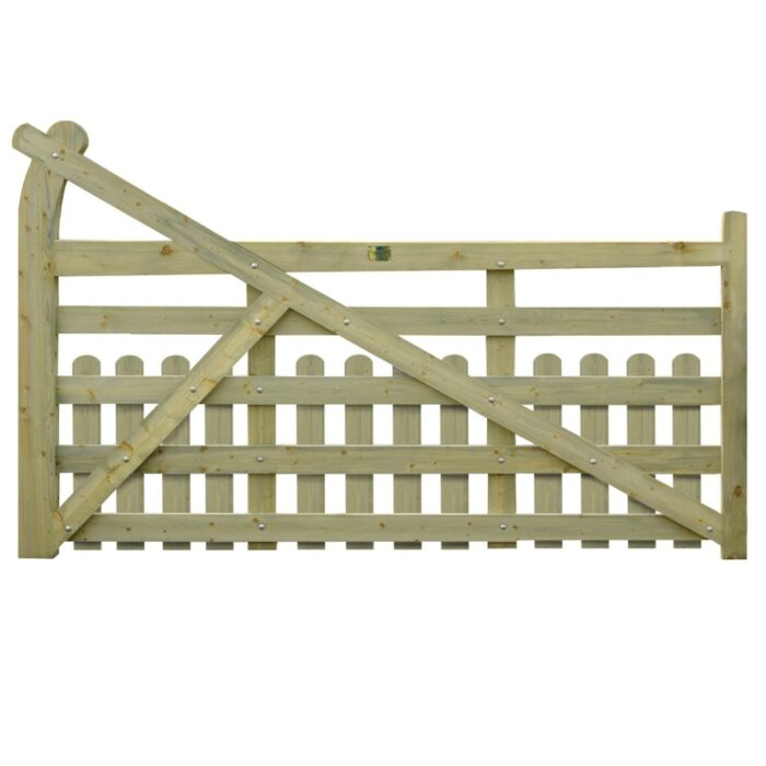 Closed Gooseneck Gate